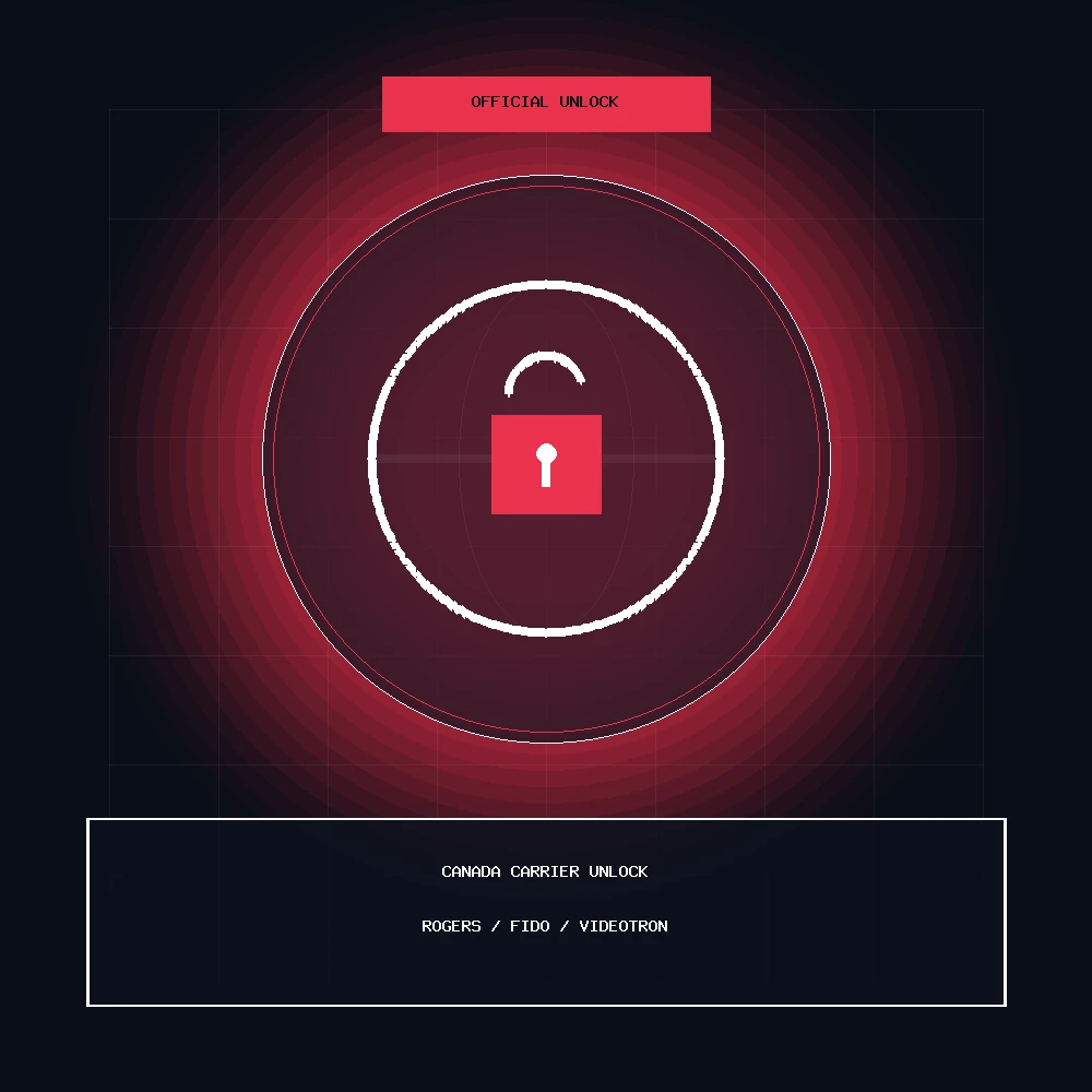 خدمة فك قفل الشبكة - كندا Fido / Rogers (Canada Fido / Rogers All Models Premium Unlock)