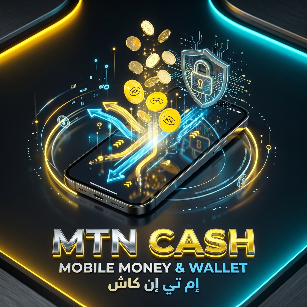 شحن وتحويل إم تي إن كاش (MTN Cash)