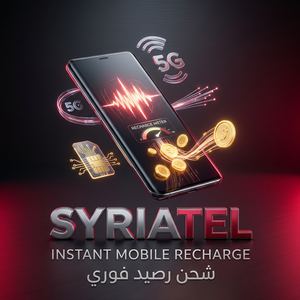 شحن رصيد سيريتل فوري (Syriatel Recharge)